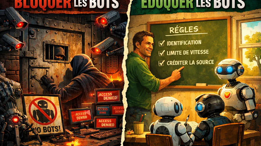 Image de couverture pour Ne bloquez pas les bots d'IA : éduquez-les